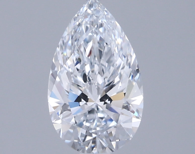 1.01 Carat Pear Shaped, Excellent Cut, D Color, VVS1 Clarity, IGI Certified Lab Grown Diamond