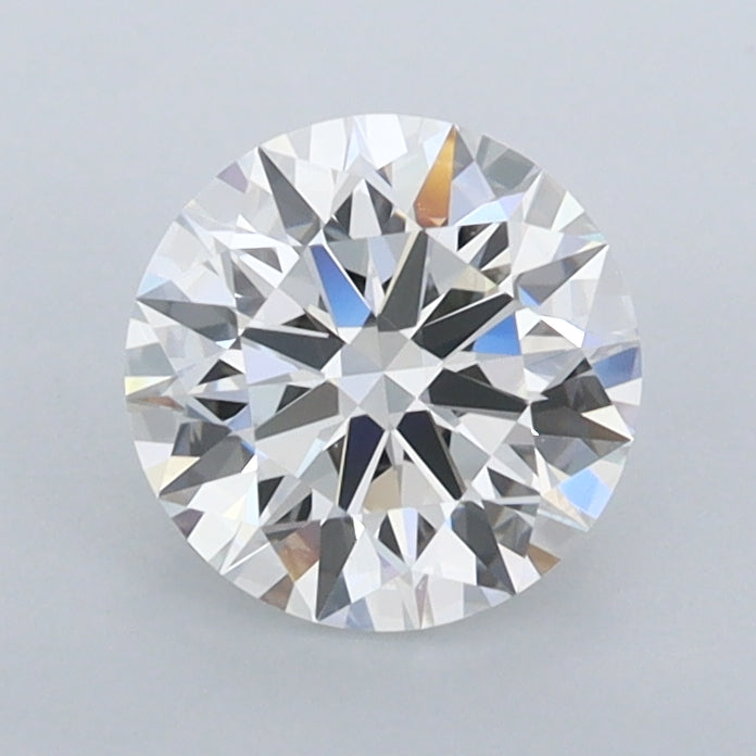 1.12 Carat Round Shaped, Ideal Cut, D Color, FL Clarity, IGI Certified Lab Grown Diamond