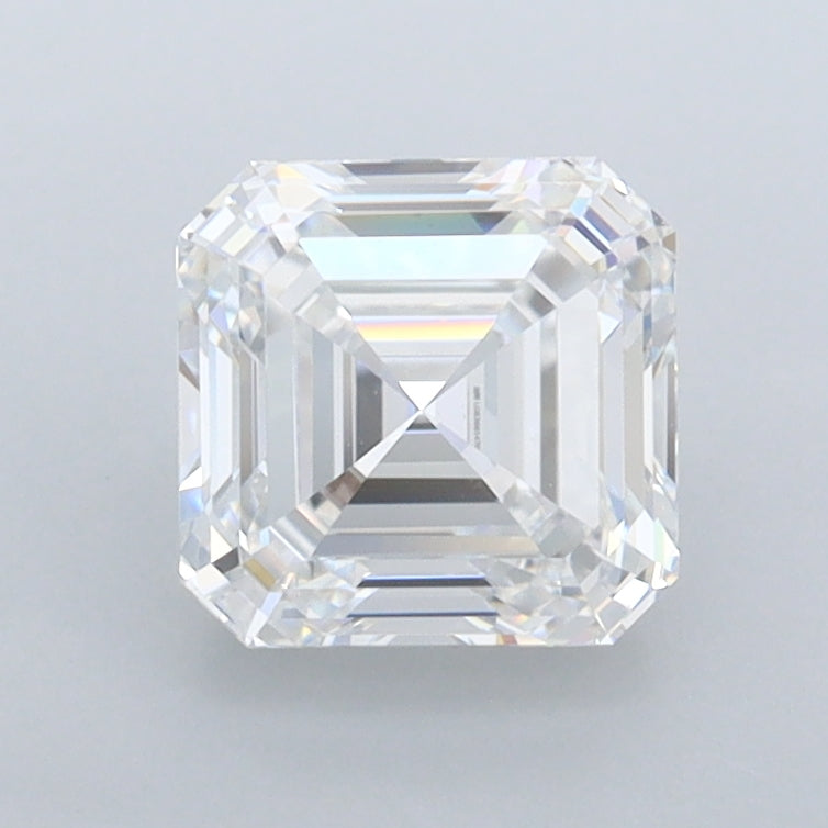 1.50 Carat Asscher Shaped, Ideal Cut, D Color, VVS1 Clarity, IGI Certified Lab Grown Diamond