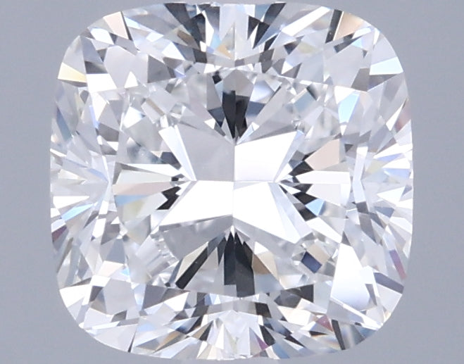 1.75 Carat Cushion Shaped, Ideal Cut, D Color, VVS1 Clarity, IGI Certified Lab Grown Diamond