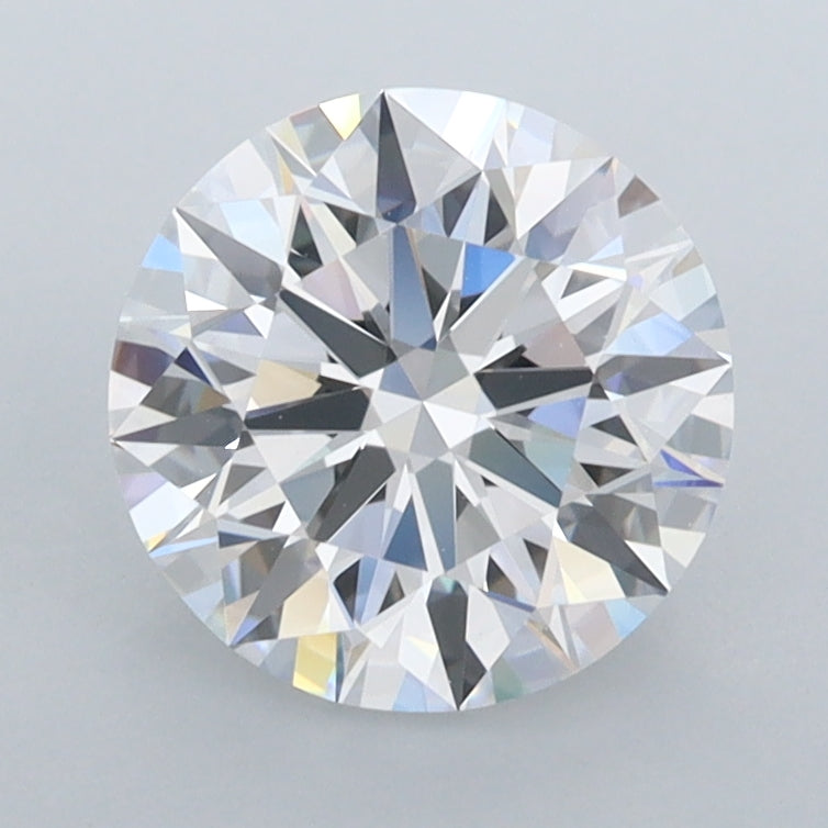 1.95 Carat Round Shaped, Ideal Cut, D Color, FL Clarity, IGI Certified Lab Grown Diamond