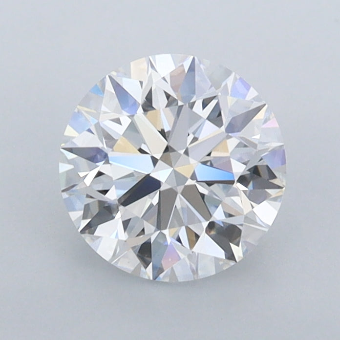 1.08 Carat Round Shaped, Ideal Cut, D Color, FL Clarity, IGI Certified Lab Grown Diamond