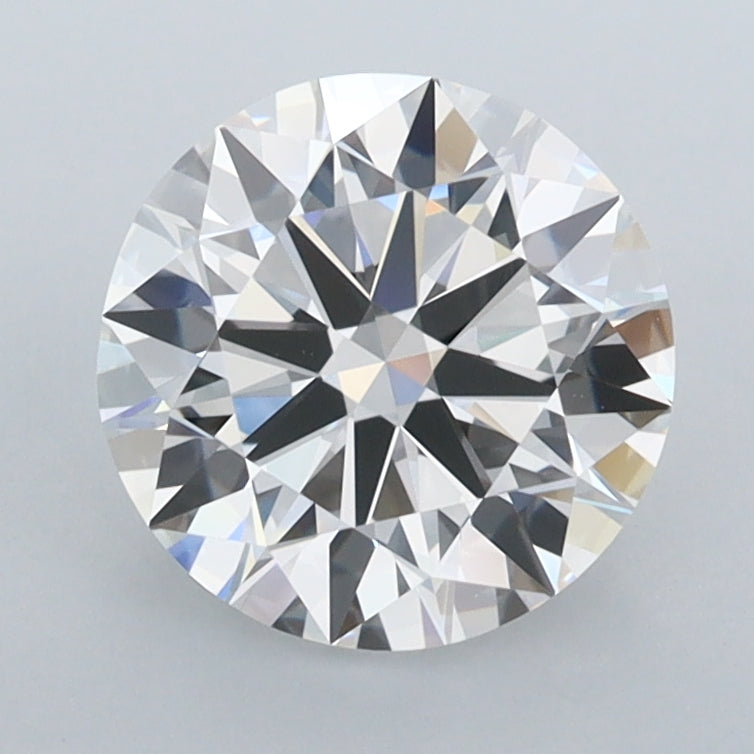 1.98 Carat Round Shaped, Ideal Cut, D Color, FL Clarity, IGI Certified Lab Grown Diamond