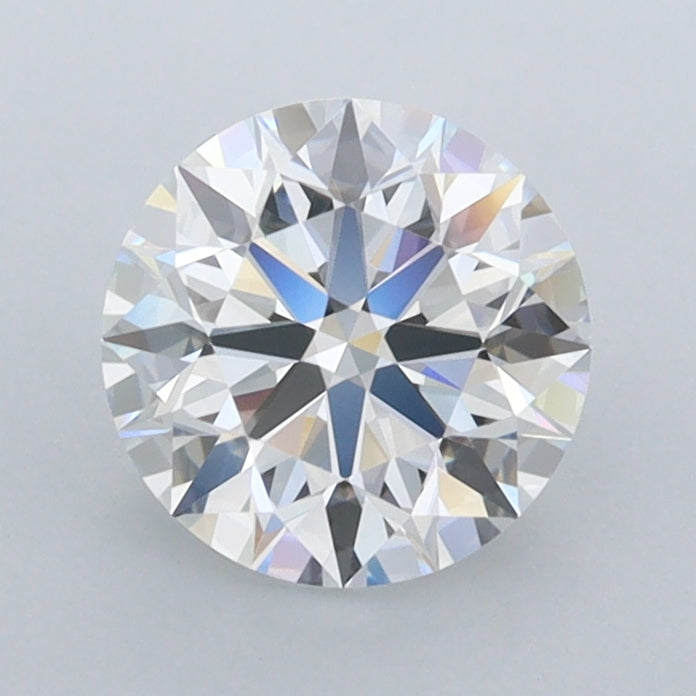 1.26 Carat Round Shaped, Ideal Cut, D Color, FL Clarity, IGI Certified Lab Grown Diamond