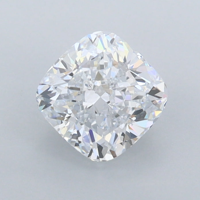 0.96 Carat Cushion Shaped, Ideal Cut, D Color, VVS1 Clarity, IGI Certified Lab Grown Diamond
