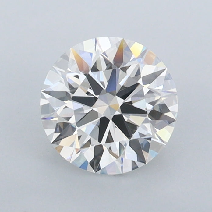 0.97 Carat Round Shaped, Ideal Cut, D Color, FL Clarity, IGI Certified Lab Grown Diamond