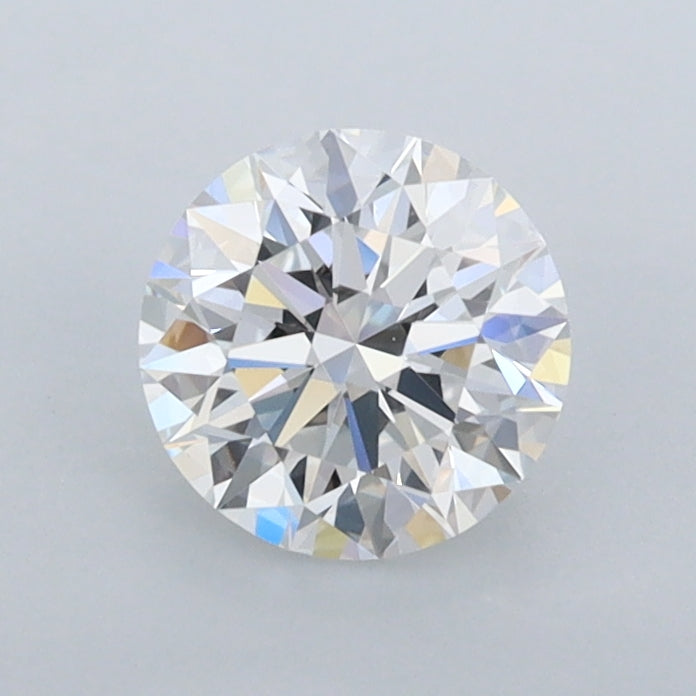 0.87 Carat Round Shaped, Ideal Cut, D Color, VVS1 Clarity, IGI Certified Lab Grown Diamond