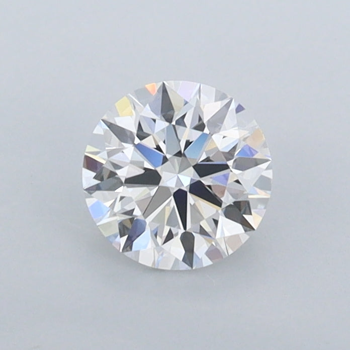 0.57 Carat Round Shaped, Ideal Cut, D Color, FL Clarity, IGI Certified Lab Grown Diamond