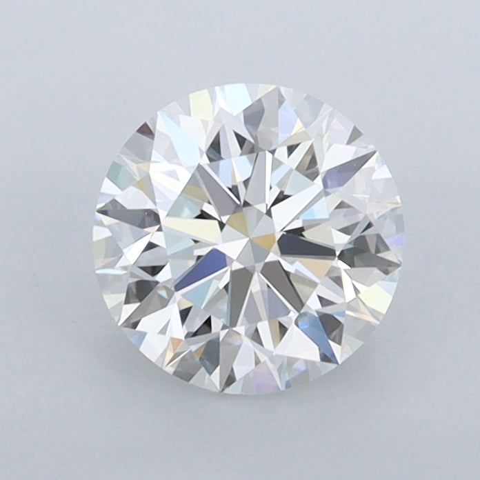 0.99 Carat Round Shaped, Ideal Cut, D Color, FL Clarity, IGI Certified Lab Grown Diamond