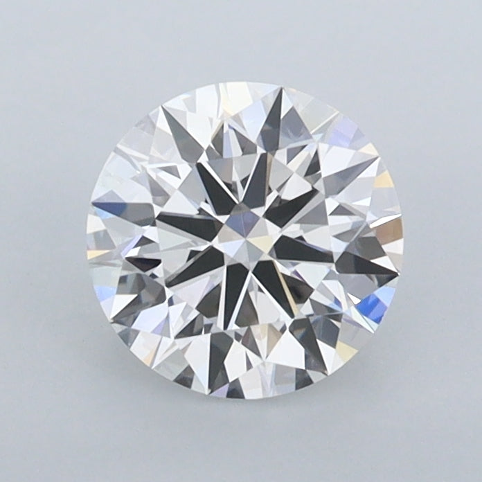 0.98 Carat Round Shaped, Ideal Cut, D Color, FL Clarity, IGI Certified Lab Grown Diamond