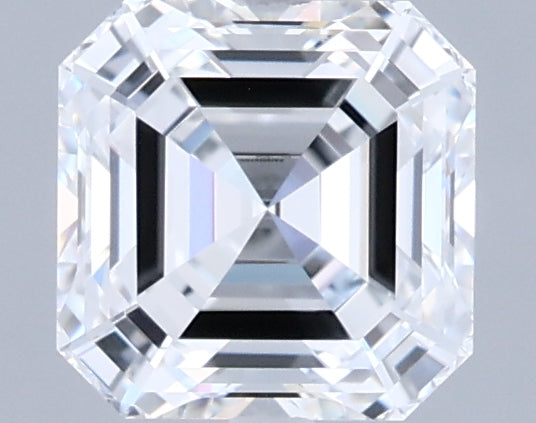 1.45 Carat Asscher Shaped, Ideal Cut, D Color, VVS1 Clarity, IGI Certified Lab Grown Diamond