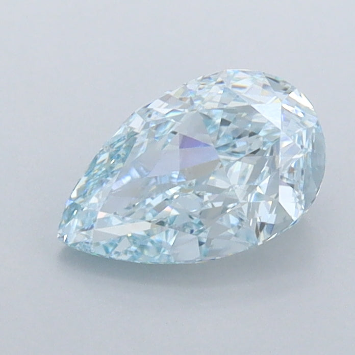 0.93 Carat Pear Shaped, Ideal Cut, VVS2 Clarity, IGI Certified Lab Grown Diamond