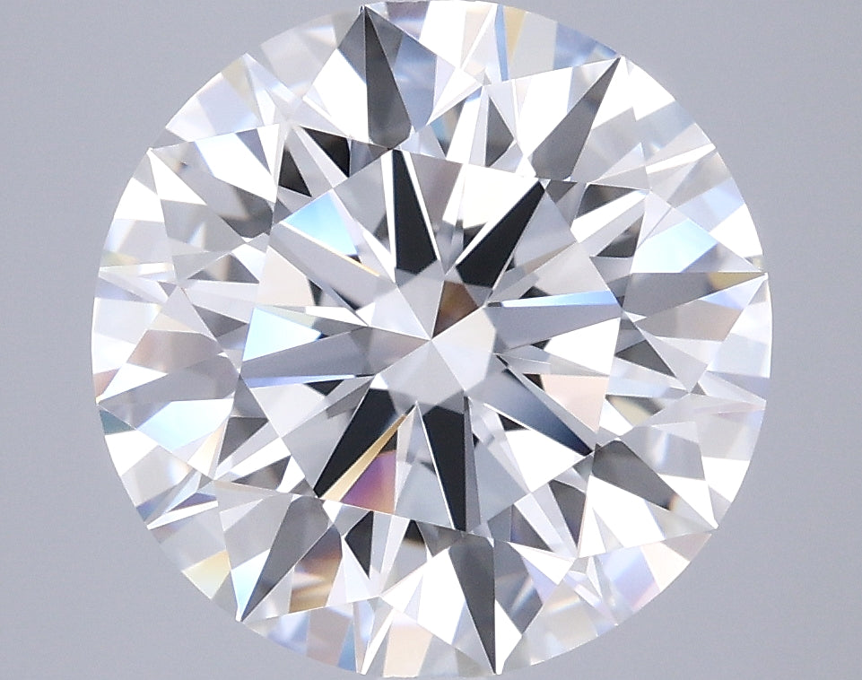 5.02 Carat Round Shaped, Ideal Cut, D Color, VVS1 Clarity, IGI Certified Lab Grown Diamond