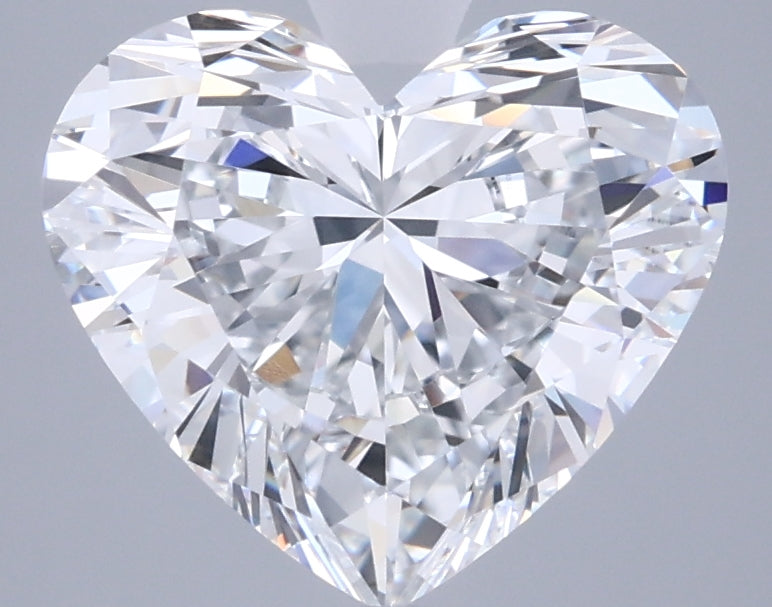 3.08 Carat Heart Shaped, Excellent Cut, E Color, VVS1 Clarity, IGI Certified Lab Grown Diamond