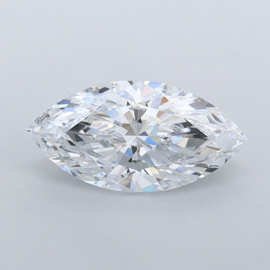 1.01 Carat Marquise Shaped, Ideal Cut, E Color, VVS1 Clarity, IGI Certified Lab Grown Diamond