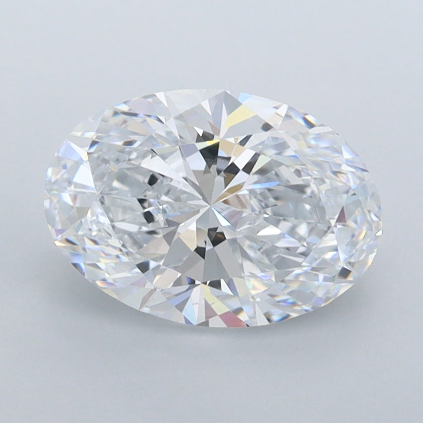 1.72 Carat Oval Shaped, Ideal Cut, E Color, VVS1 Clarity, IGI Certified Lab Grown Diamond