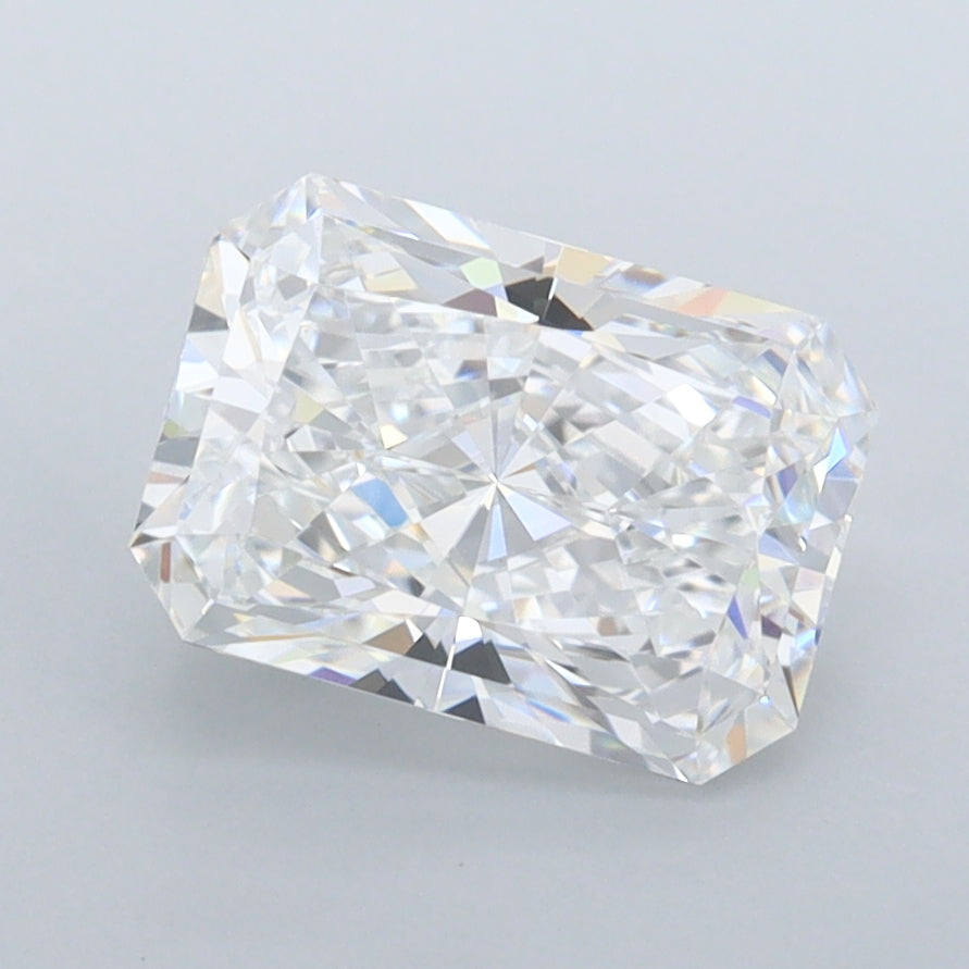 2.04 Carat Radiant Shaped, Ideal Cut, E Color, VVS1 Clarity, IGI Certified Lab Grown Diamond
