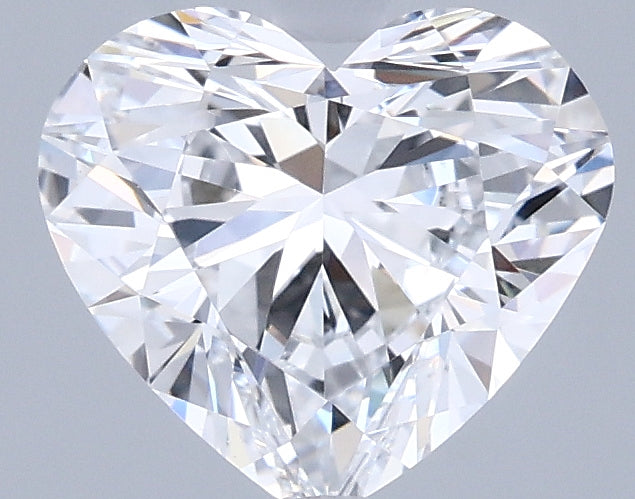1.53 Carat Heart Shaped, Ideal Cut, D Color, VVS1 Clarity, IGI Certified Lab Grown Diamond