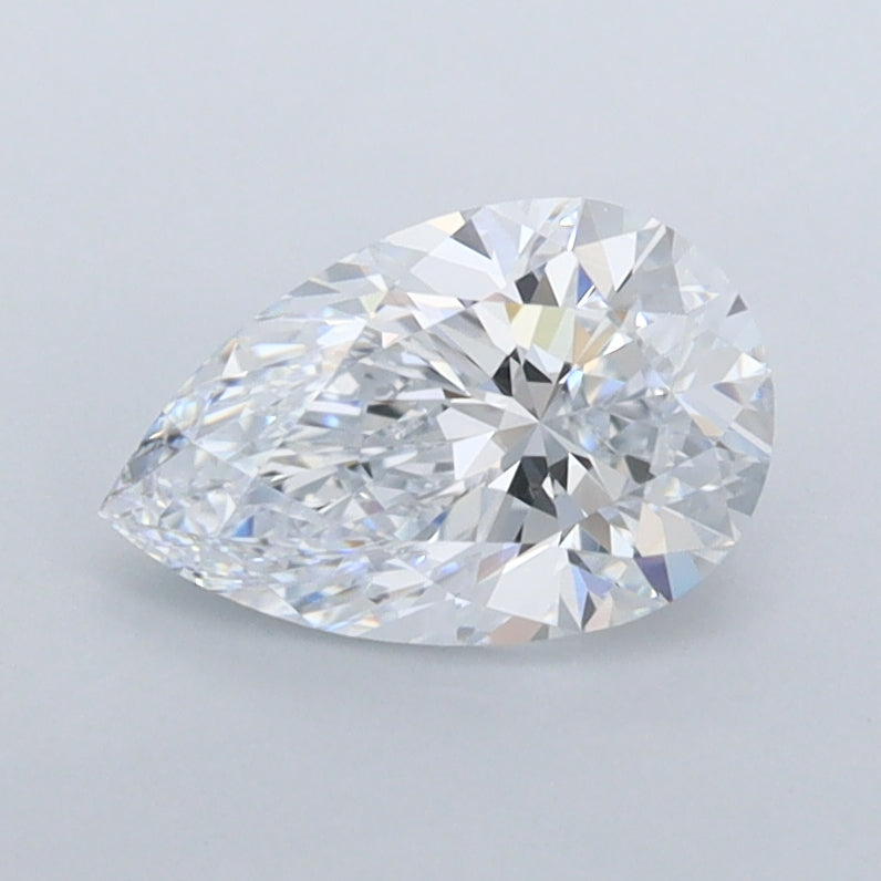 1.05 Carat Pear Shaped, Excellent Cut, E Color, VVS1 Clarity, IGI Certified Lab Grown Diamond