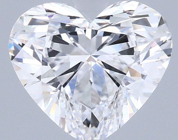 1.27 Carat Heart Shaped, Ideal Cut, D Color, VVS1 Clarity, IGI Certified Lab Grown Diamond
