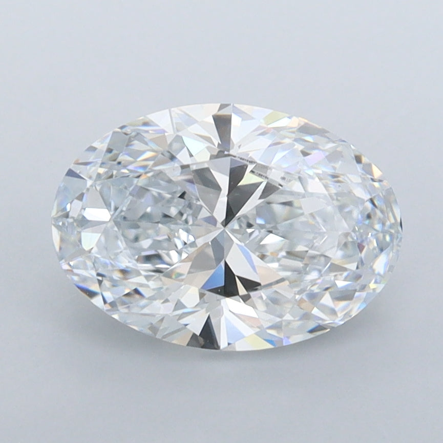 1.72 Carat Oval Shaped, Ideal Cut, E Color, VVS1 Clarity, IGI Certified Lab Grown Diamond