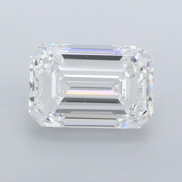 1.06 Carat Emerald Shaped, Excellent Cut, E Color, VVS1 Clarity, IGI Certified Lab Grown Diamond