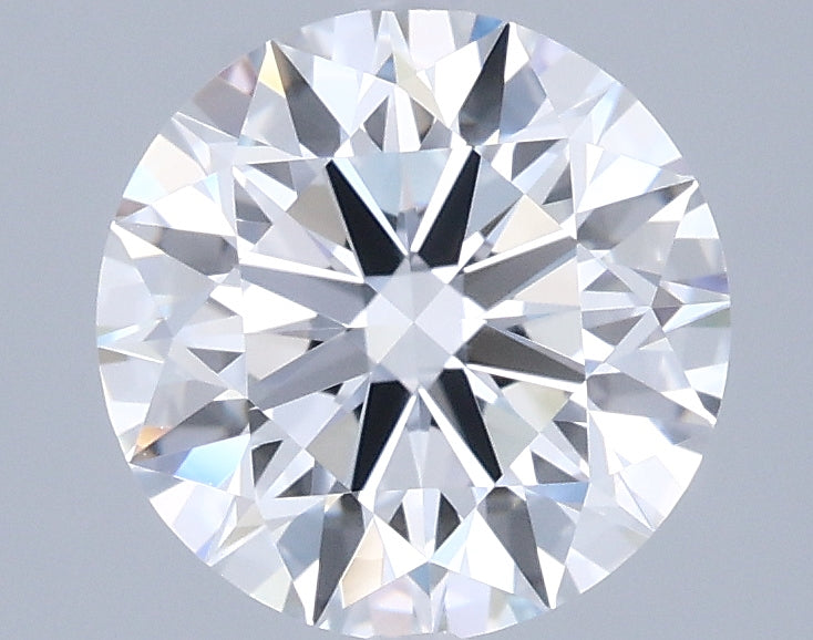 2.00 Carat Round Shaped, Excellent Cut, D Color, VVS1 Clarity, IGI Certified Lab Grown Diamond