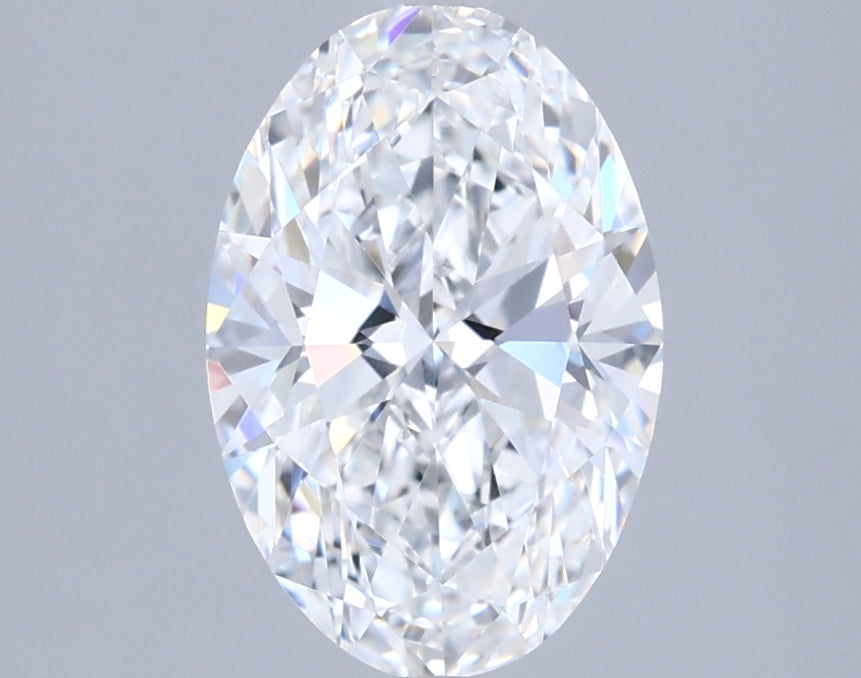 1.52 Carat Oval Shaped, Ideal Cut, E Color, VVS1 Clarity, IGI Certified Lab Grown Diamond