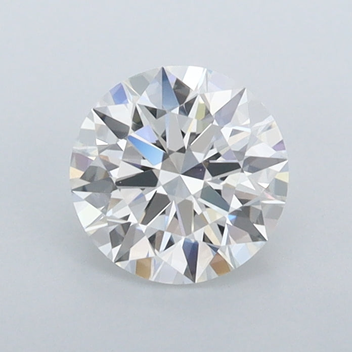 0.84 Carat Round Shaped, Ideal Cut, E Color, FL Clarity, IGI Certified Lab Grown Diamond