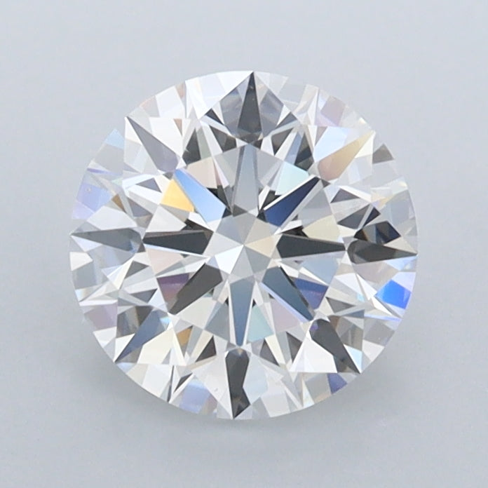 1.29 Carat Round Shaped, Ideal Cut, D Color, FL Clarity, IGI Certified Lab Grown Diamond