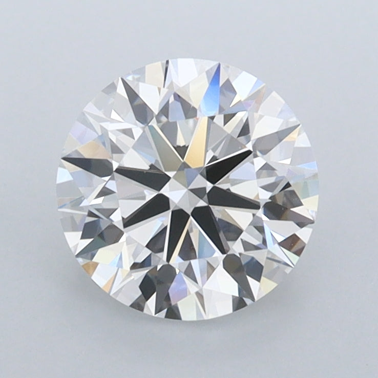 1.39 Carat Round Shaped, Ideal Cut, D Color, FL Clarity, IGI Certified Lab Grown Diamond