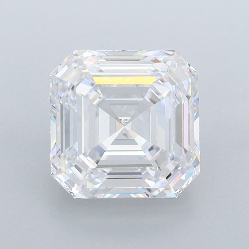 1.95 Carat Asscher Shaped, Excellent Cut, D Color, FL Clarity, IGI Certified Lab Grown Diamond