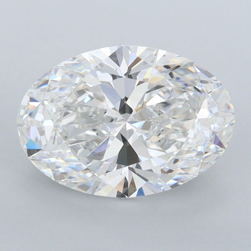2.02 Carat Oval Shaped, Ideal Cut, D Color, VVS1 Clarity, IGI Certified Lab Grown Diamond