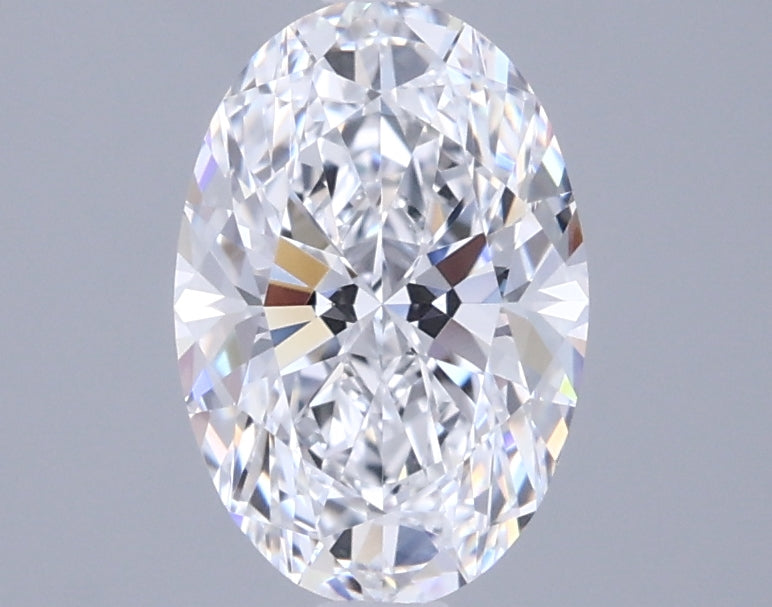 1.39 Carat Oval Shaped, Excellent Cut, D Color, FL Clarity, IGI Certified Lab Grown Diamond