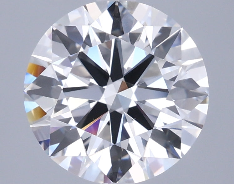 2.34 Carat Round Shaped, Ideal Cut, E Color, FL Clarity, IGI Certified Lab Grown Diamond