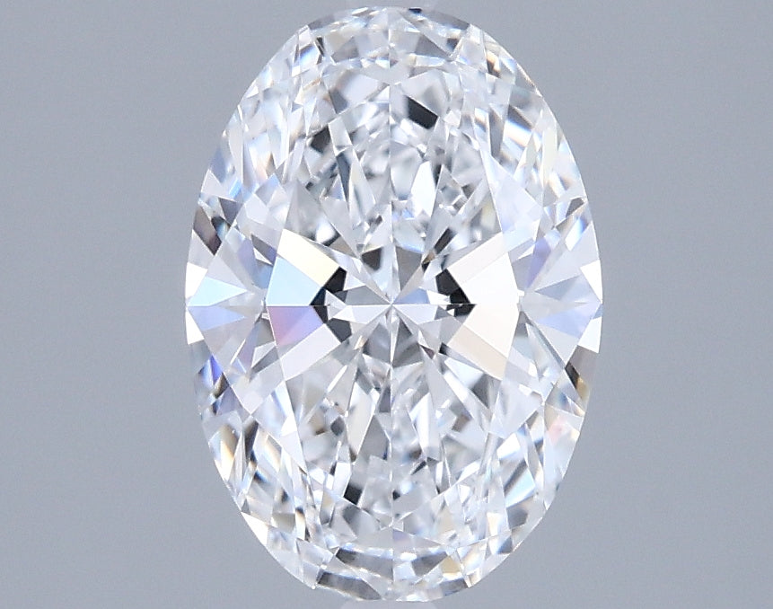 1.54 Carat Oval Shaped, Ideal Cut, D Color, VVS1 Clarity, IGI Certified Lab Grown Diamond