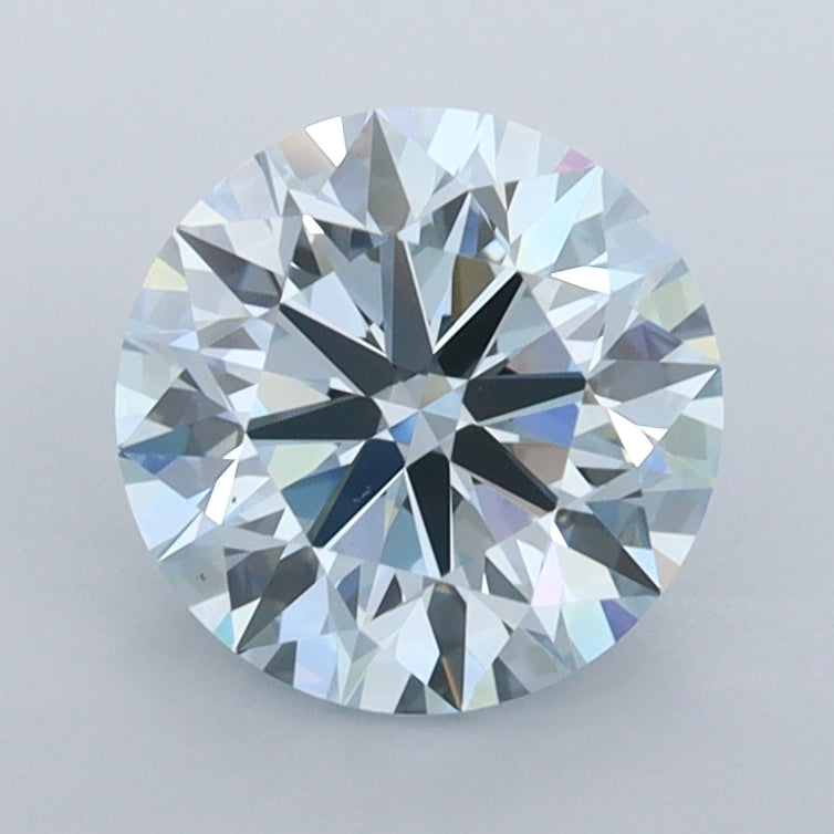 1.75 Carat Round Shaped, Ideal Cut, VVS2 Clarity, IGI Certified Lab Grown Diamond