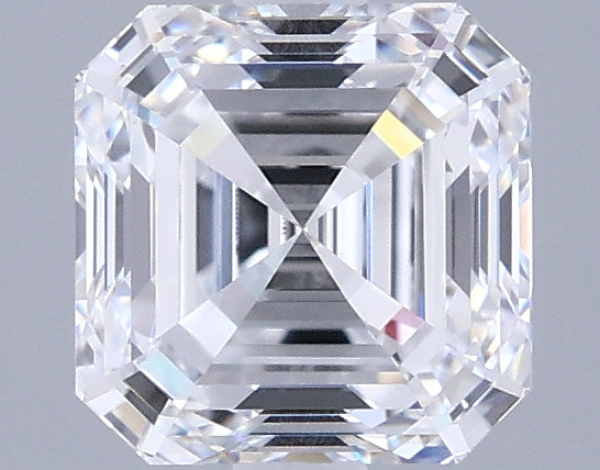 1.44 Carat Asscher Shaped, Ideal Cut, D Color, VVS1 Clarity, IGI Certified Lab Grown Diamond