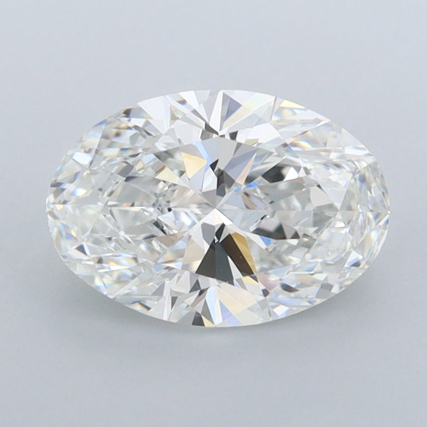 1.54 Carat Oval Shaped, Ideal Cut, E Color, VVS1 Clarity, IGI Certified Lab Grown Diamond
