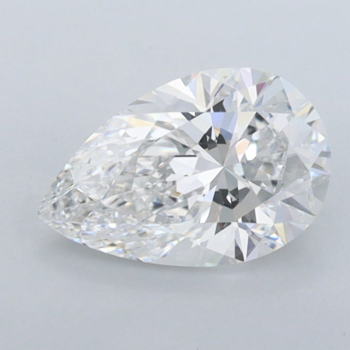 1.04 Carat Pear Shaped, Ideal Cut, D Color, VVS2 Clarity, IGI Certified Lab Grown Diamond