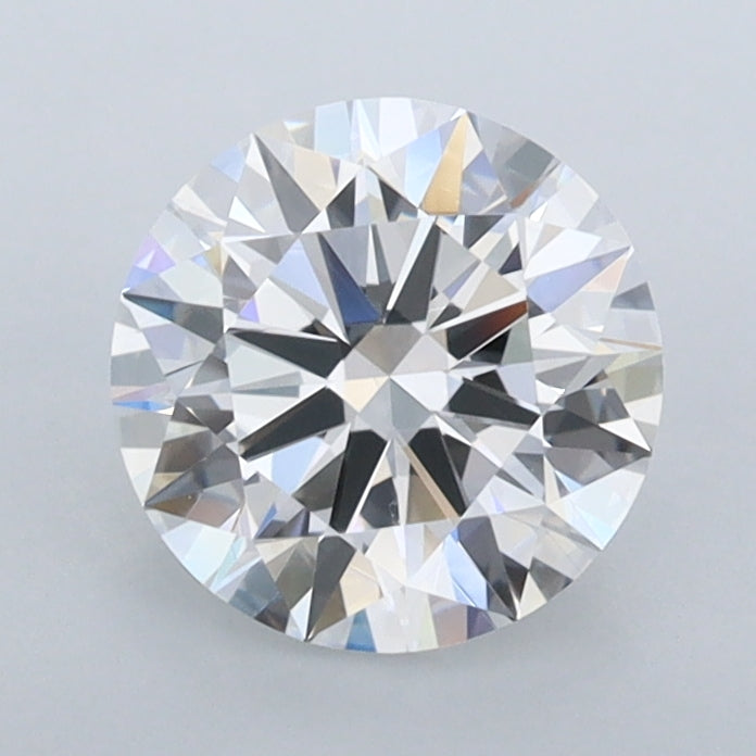 1.38 Carat Round Shaped, Ideal Cut, D Color, IF Clarity, IGI Certified Lab Grown Diamond