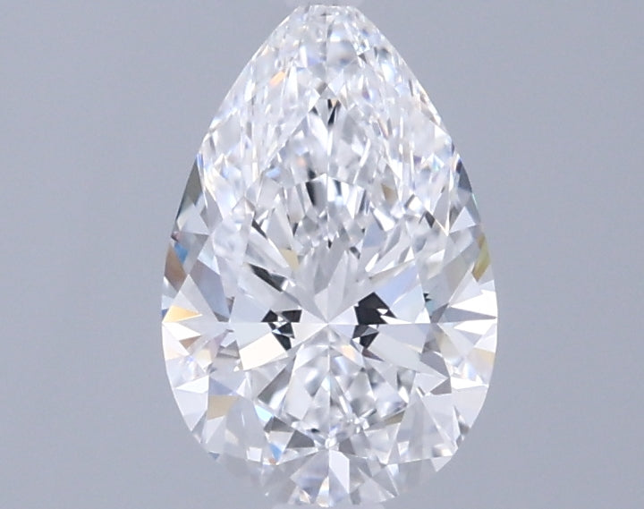 1.07 Carat Pear Shaped, Ideal Cut, D Color, VVS1 Clarity, IGI Certified Lab Grown Diamond