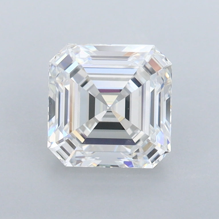 1.21 Carat Asscher Shaped, Ideal Cut, D Color, VVS1 Clarity, IGI Certified Lab Grown Diamond