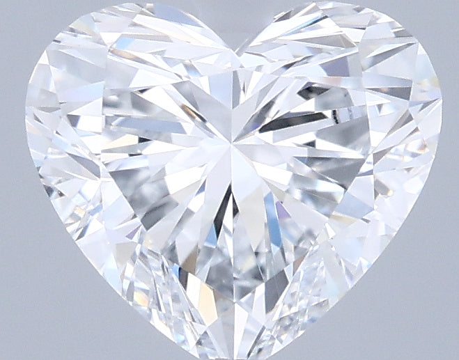 1.75 Carat Heart Shaped, Excellent Cut, F Color, VVS1 Clarity, IGI Certified Lab Grown Diamond