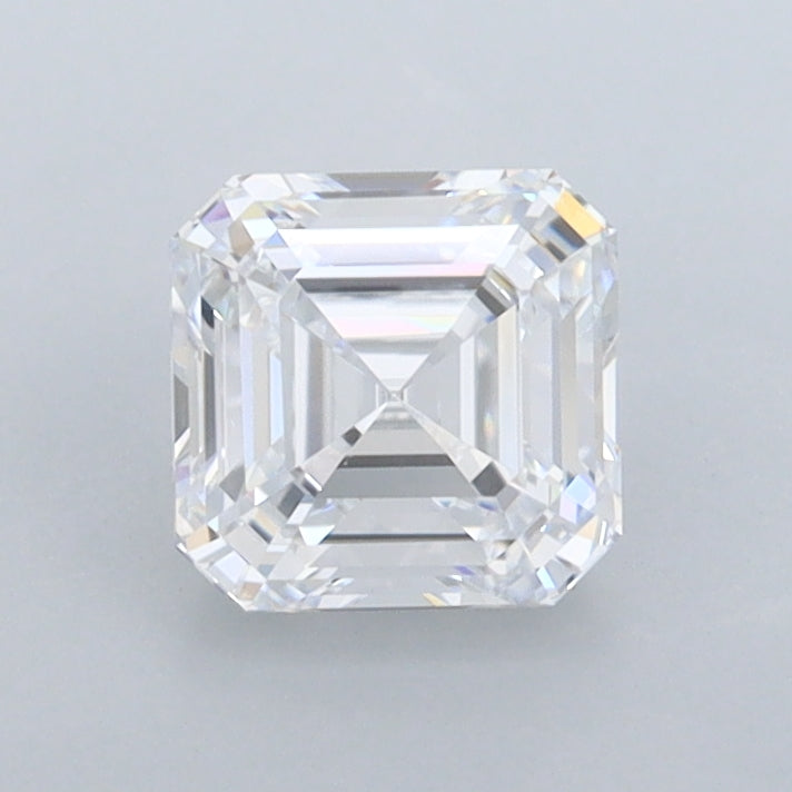 1.04 Carat Asscher Shaped, Very Good Cut, D Color, VVS1 Clarity, IGI Certified Lab Grown Diamond