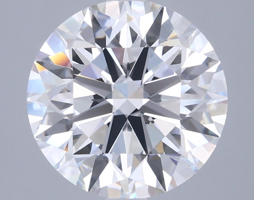 2.90 Carat Round Shaped, Ideal Cut, D Color, VVS1 Clarity, IGI Certified Lab Grown Diamond