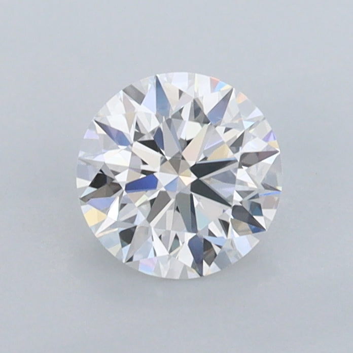 0.71 Carat Round Shaped, Ideal Cut, D Color, FL Clarity, IGI Certified Lab Grown Diamond