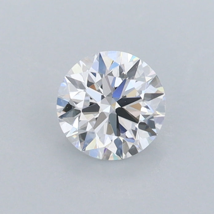 0.48 Carat Round Shaped, Ideal Cut, D Color, VVS2 Clarity, IGI Certified Lab Grown Diamond