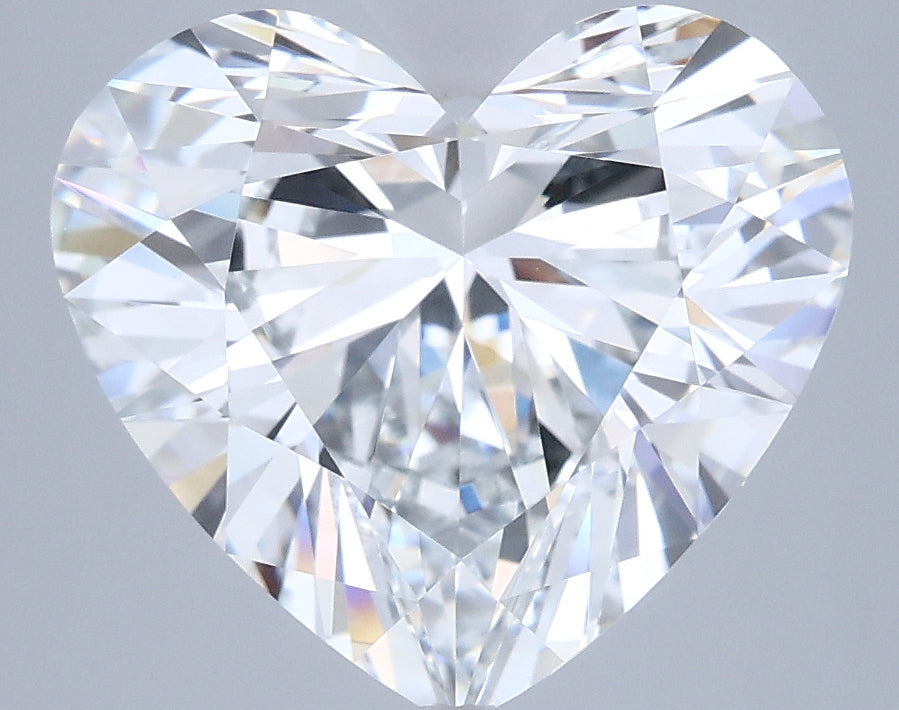 4.26 Carat Heart Shaped, Ideal Cut, E Color, VVS1 Clarity, IGI Certified Lab Grown Diamond