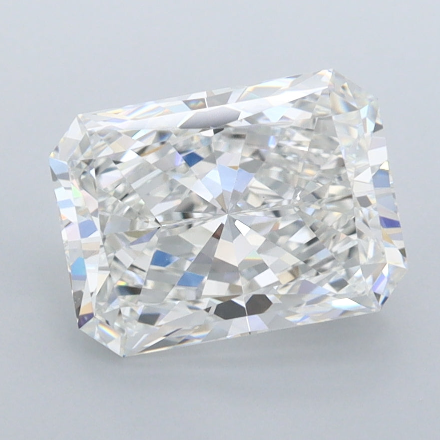 2.52 Carat Radiant Shaped, Ideal Cut, E Color, FL Clarity, IGI Certified Lab Grown Diamond